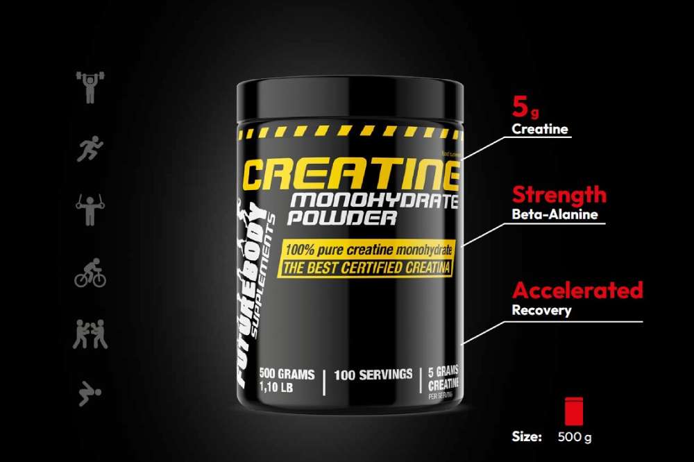 CREATINE MONOHYDRATE – Siła i wydajność w każdej porcji