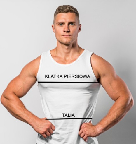 tabela rozmiarów męska koszulka